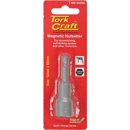 Nutsetter Magnetic 12x65mm Carded